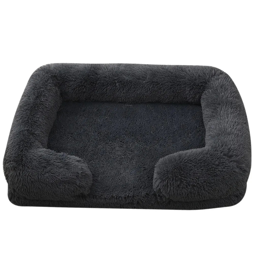 Pet Bed Sofa Breathable Washable Cushion Mat for Pets - Brown