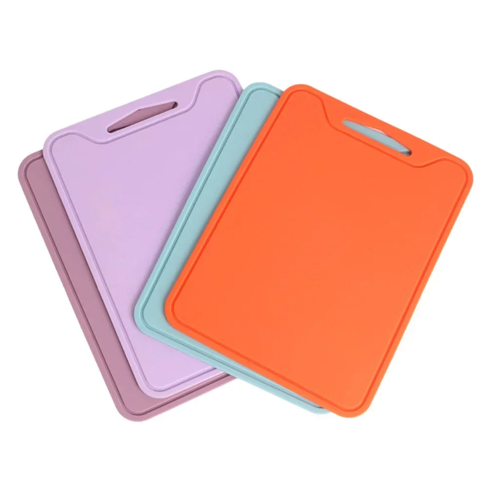 Silicone Cutting Board Portable Kitchen Chopping Board – Purple