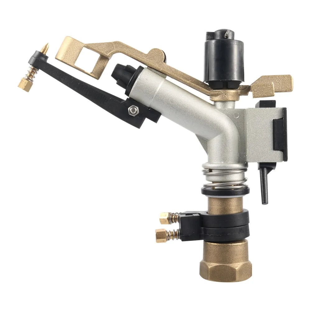 1 Inch Rocker Impact Sprinkler Gun 16–29m Spray Radius 360° Rotating Irrigation