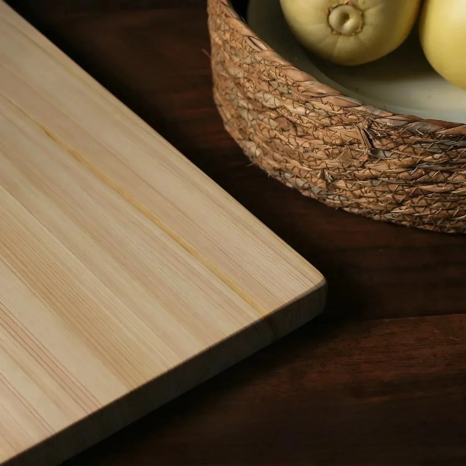 Cutting Board 45cm Natural Cypress Wood Blade Protection Chopping Board