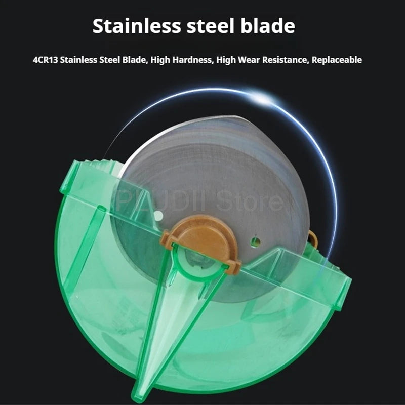 Vegetable Cutter 1kg Manual Hand Crank Food Chopper 3mm Stainless Steel Blade Kitchen Tool