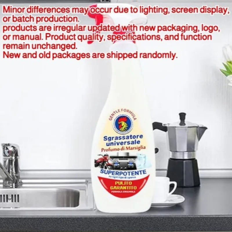 Kitchen Grease Cleaner Heavy Duty Degreaser for Range Hood and Surfaces - 1 Pc