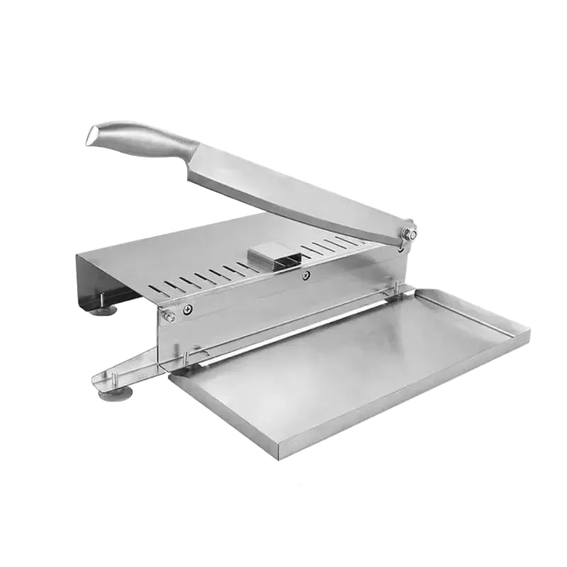 Manual Stainless Steel Frozen Meat Slicer – Bone Cutting & Vegetable Chopper – Medium Size