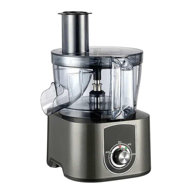 Electric Vegetable Slicer 1500W Fast Cutting Food Processor One Button - 110V