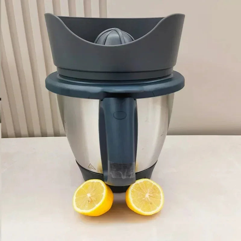 Citrus Juice Extractor Attachment Orange Lemon Juicer Accessory for Multi-Function Food Processor – Black