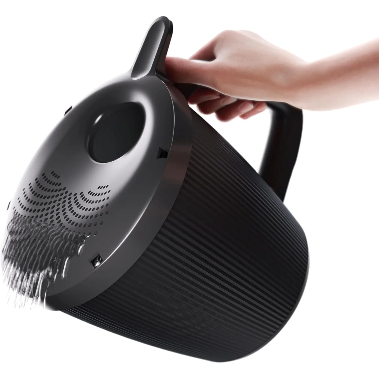 Pouring Strainer for Thermomix TM7 Pasta Strainer Filter Drain Cover Kitchen Pouring Aid – Black