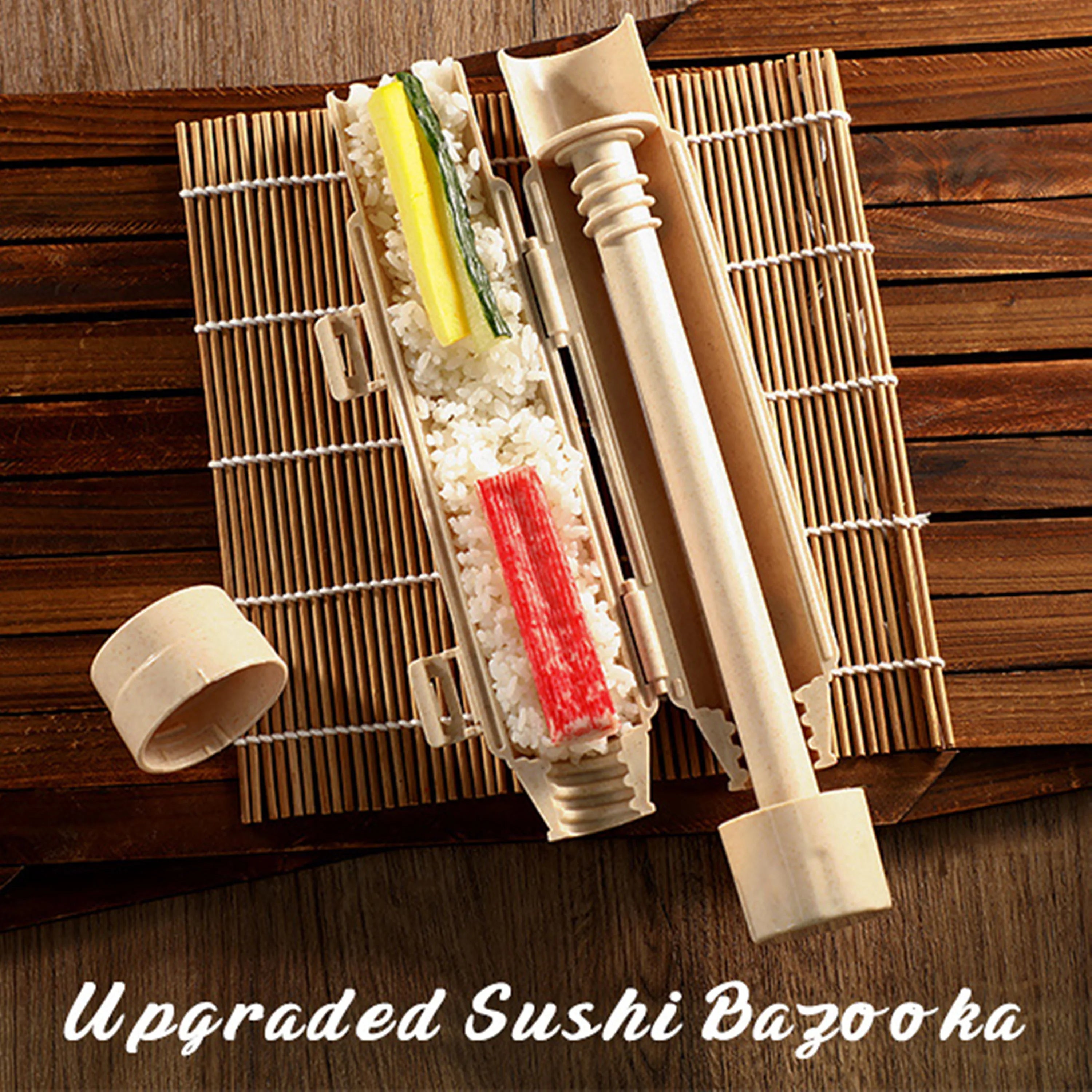 20-in-1 Sushi Making Kit with Bamboo Mats, Roller, Rice Mold and Complete Accessories