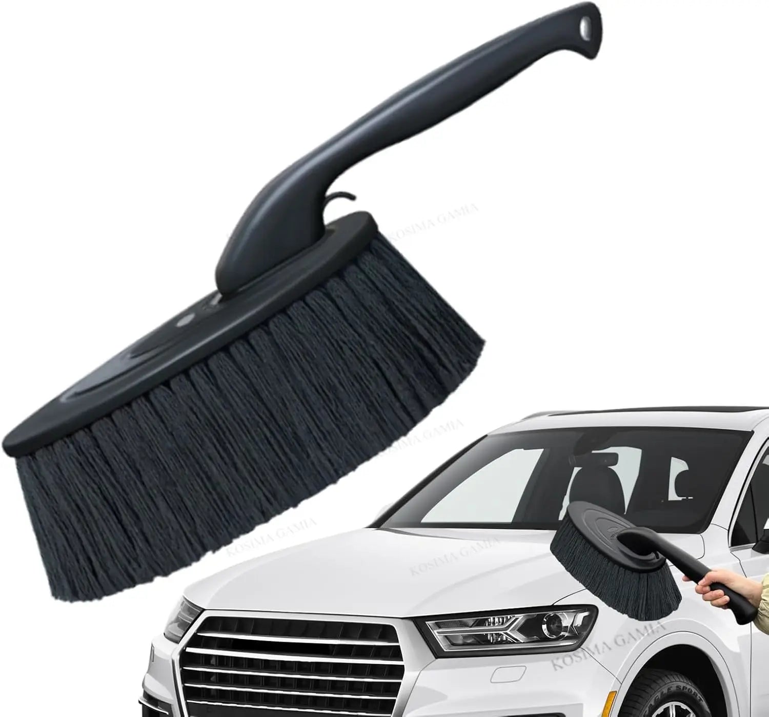 Car Duster 59cm Retractable 360° Rotating Microfiber Cleaning Mop Exterior Detailing Brush