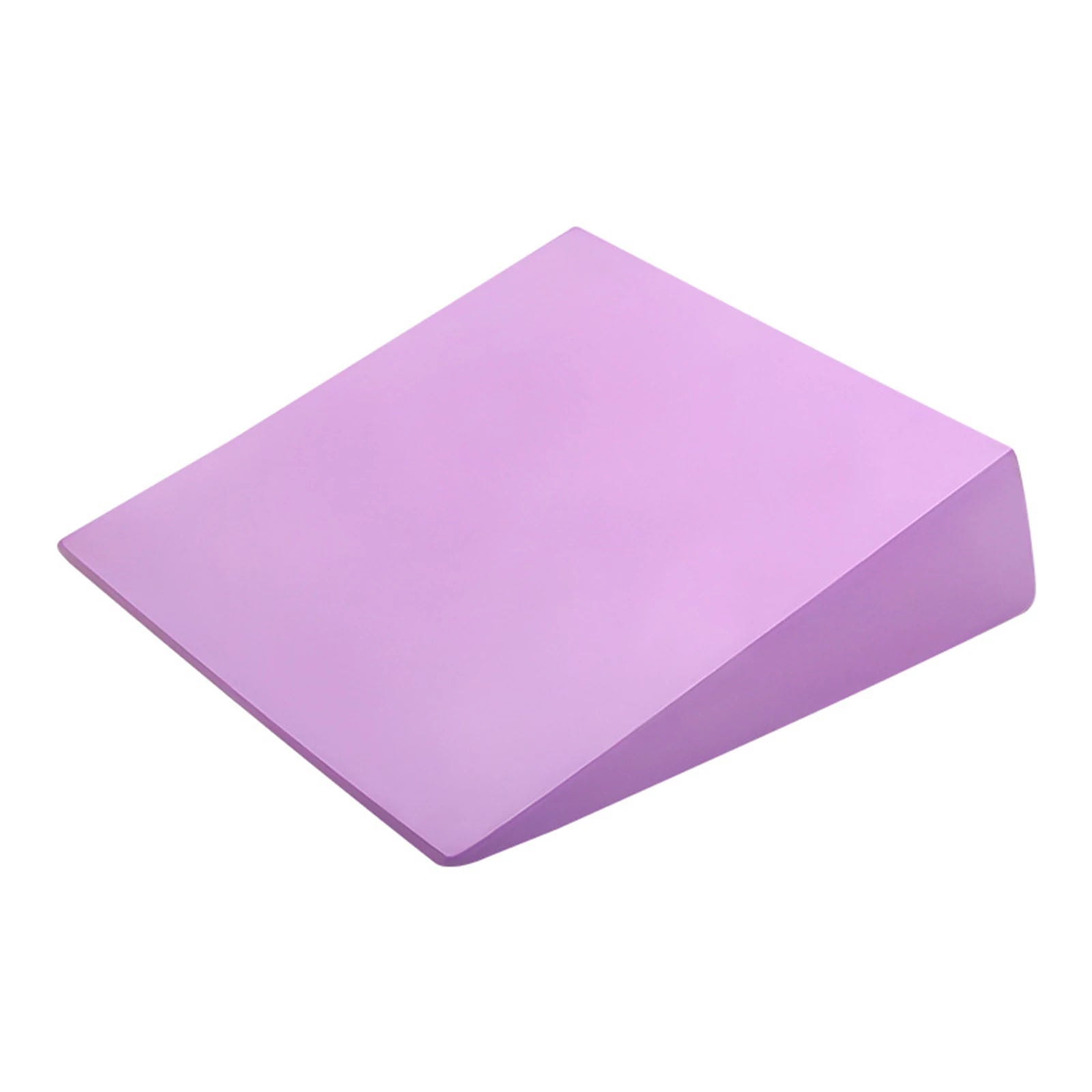 Squat Wedge Block Non Slip EVA Slant Board 32.5x30x9cm Portable Calf Stretch and Balance Trainer - Purple