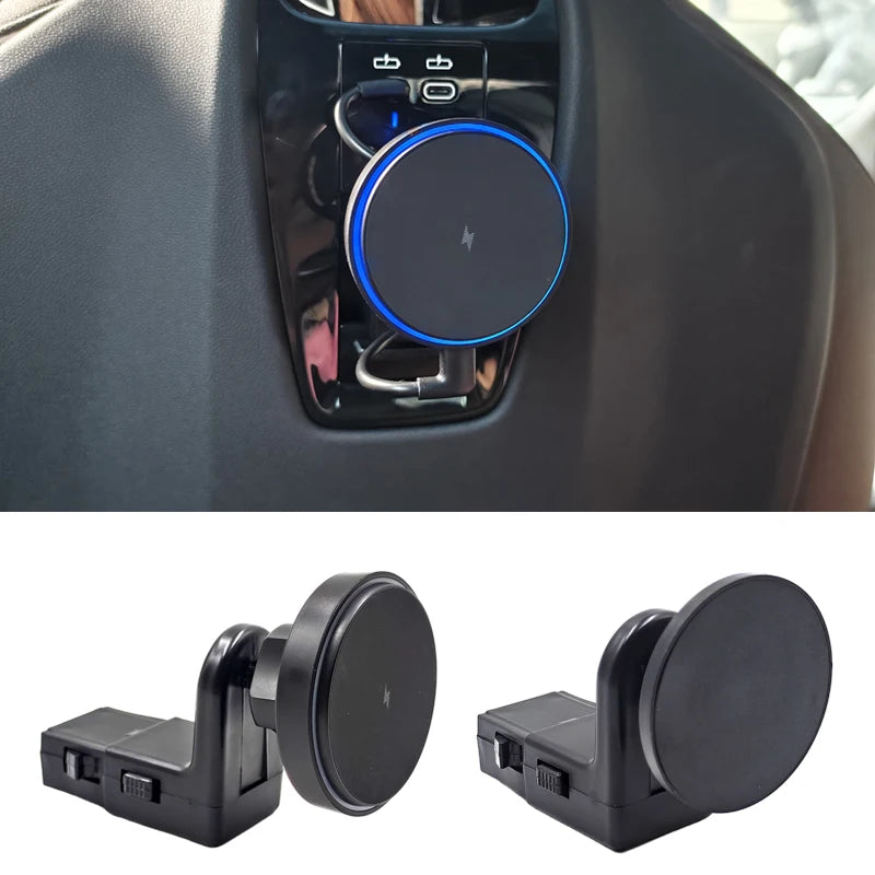 Car Tablet Holder Adjustable LED Seat Mount Dashboard Display Stand Phone Bracket Non Charging