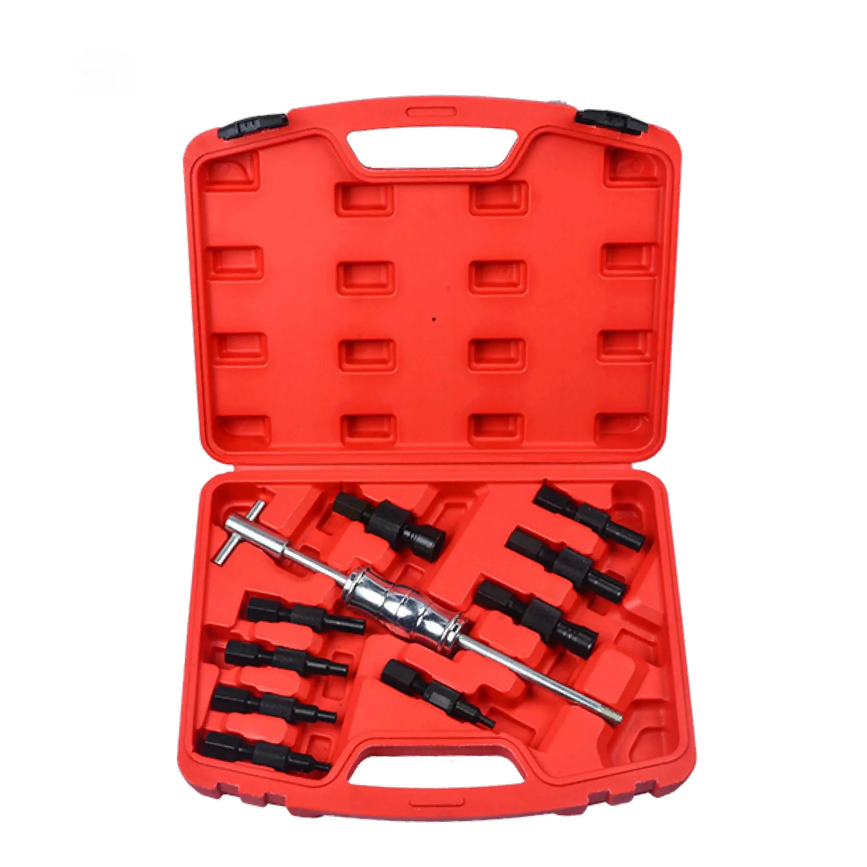 Heavy Duty 9 Piece Slide Hammer Internal Bearing Puller Kit Multi Function Blind Hole Removal Tool