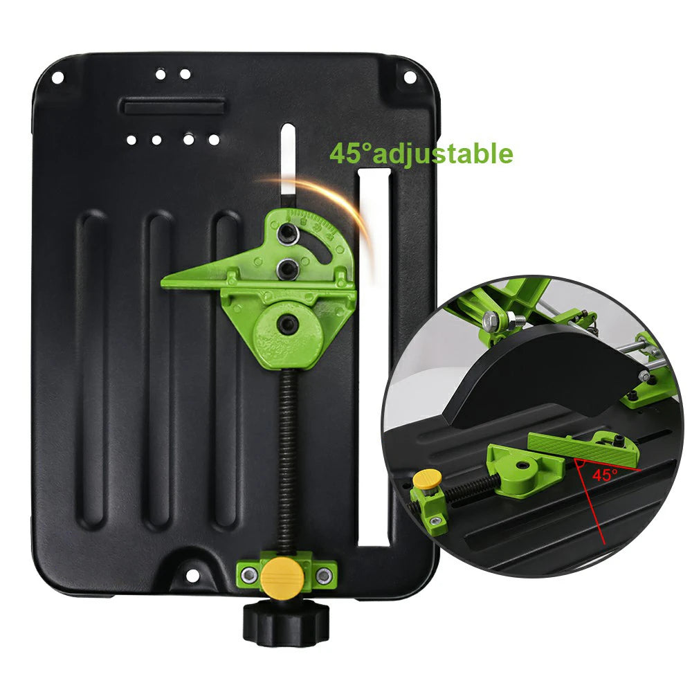 Cutting Tool Stand Holder Adjustable Support for 100mm and 125mm Disc Cutters ABS Metal