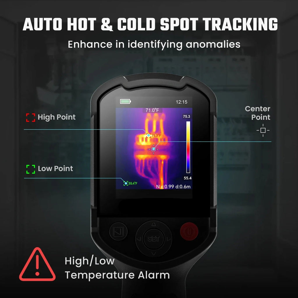 Infrared Thermal Imaging Camera TR10 Portable 192x192 Thermal Camera for Electronics Repair and Leak Detection