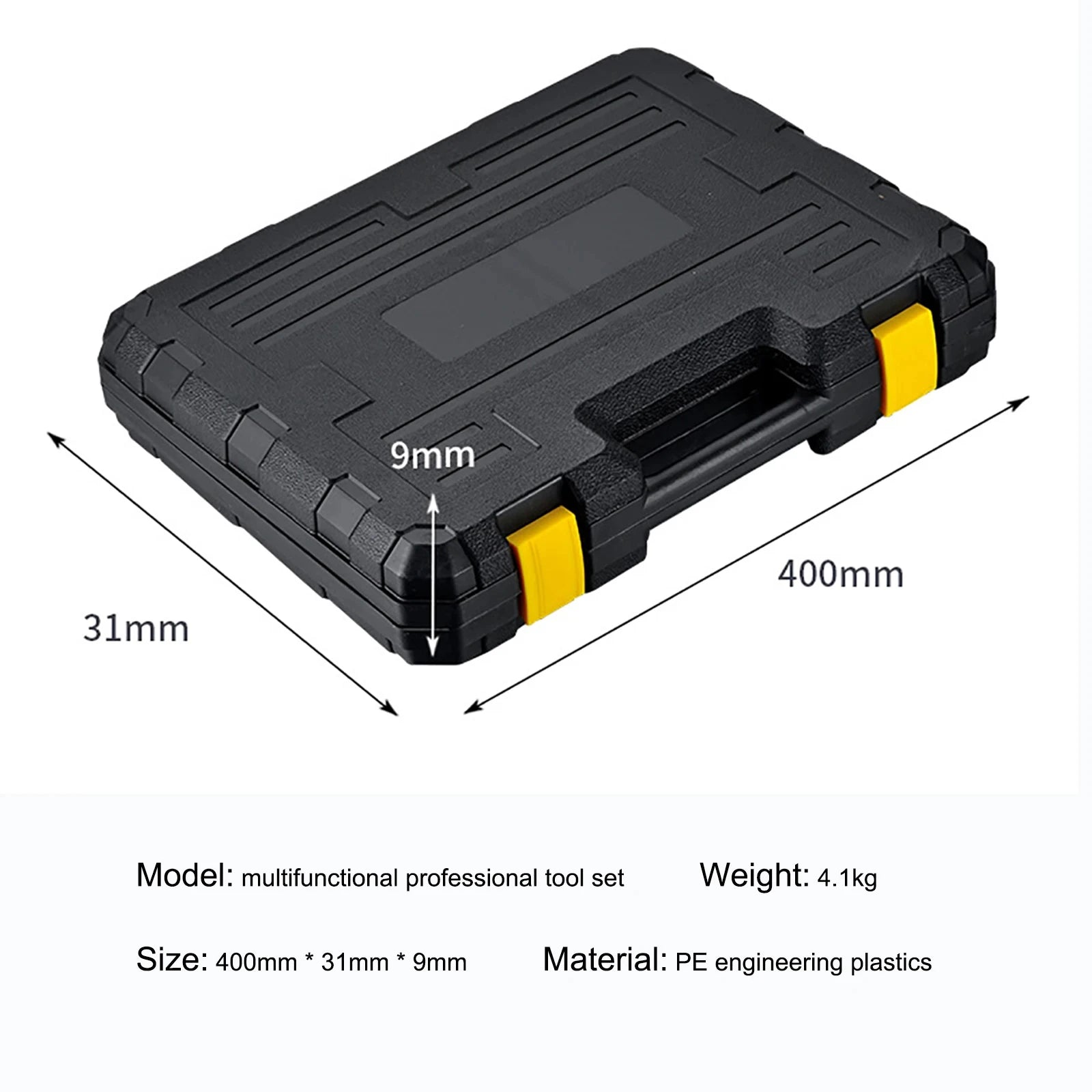 Heavy Duty 108 Piece Socket Ratchet Wrench Tool Set with Portable Storage Case