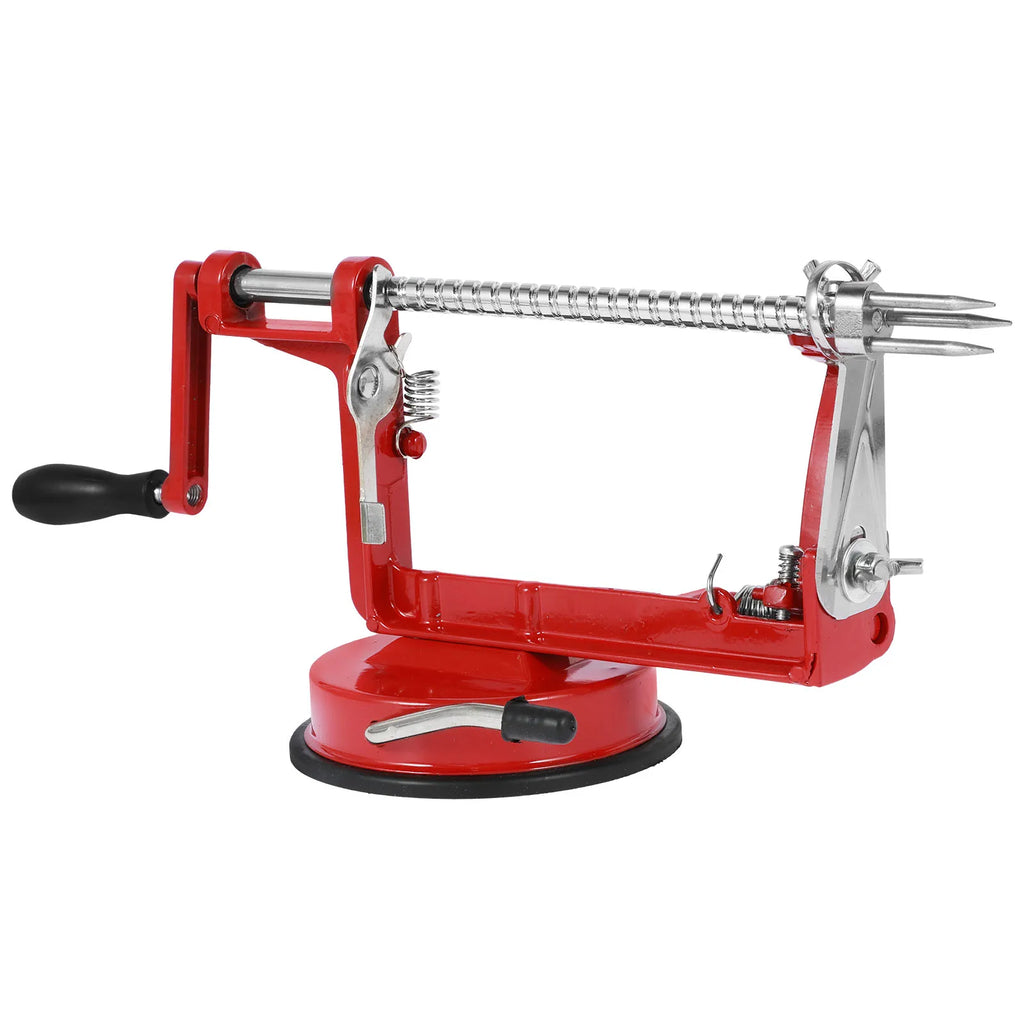 Fruit Peeler 30cm Hand Crank 3 in 1 Stainless Steel Peeling Slicing Coring Kitchen Tool