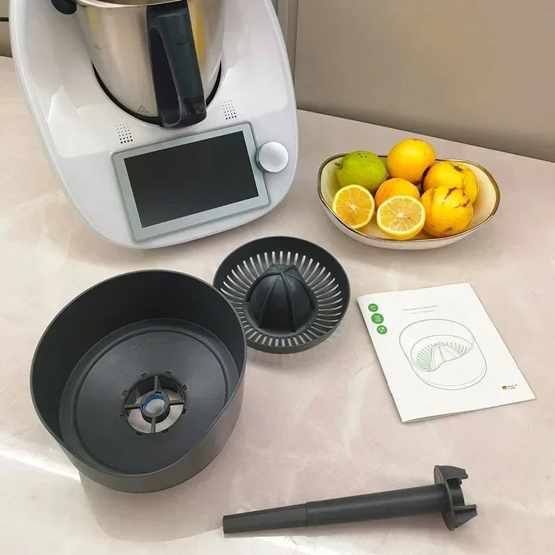 Citrus Juice Extractor Attachment Orange Lemon Juicer Accessory for Multi-Function Food Processor – Black