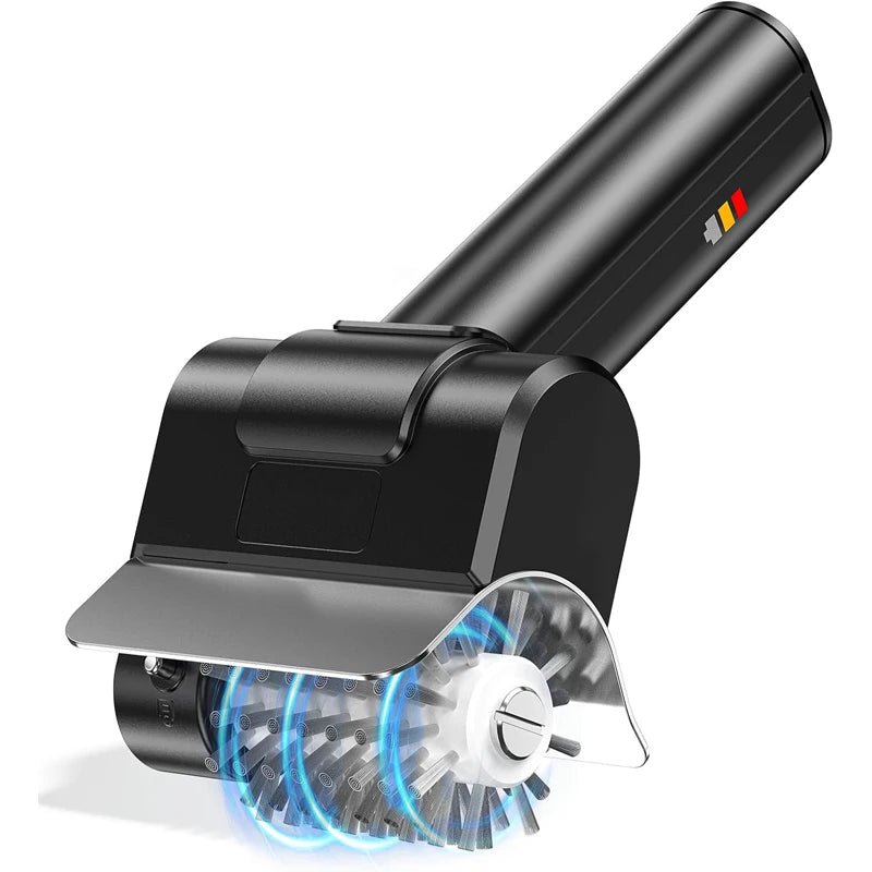 Electric Grill Cleaning Brush 450RPM Cordless Rechargeable 3 Speed BBQ Cleaner with 3 Brush Heads