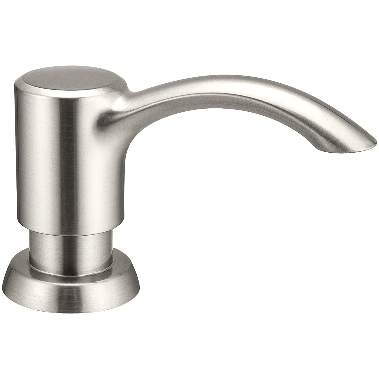 Built In Kitchen Sink Soap Dispenser 360mL 360° Swivel Refillable Liquid Soap Pump – Gold