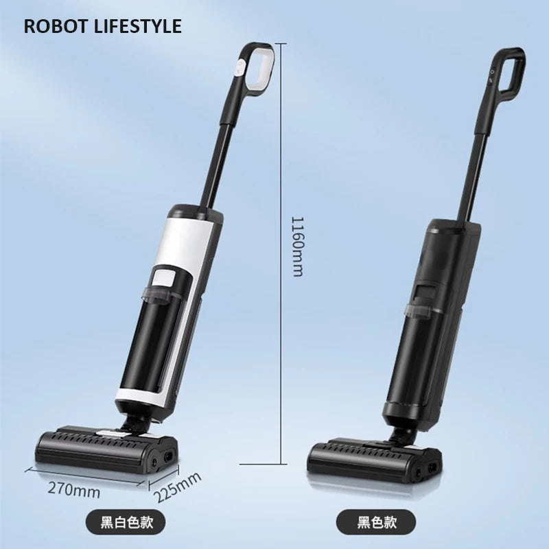 Steam Vacuum Cleaner 14000Pa Cordless Wet Dry Floor Washer with Self-Cleaning and Steam Function