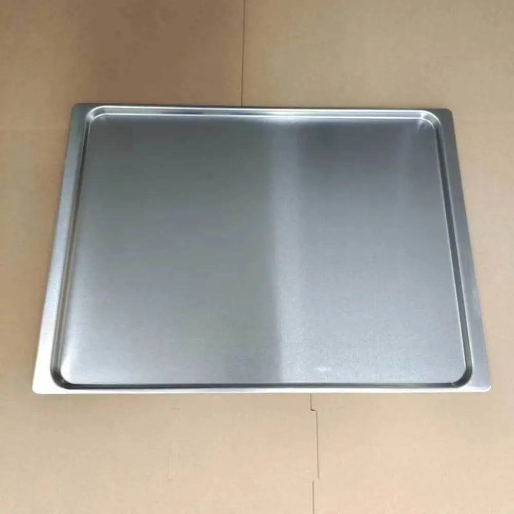 Non-Stick Aluminum Baking Tray 31.5 × 43.5cm Rectangular Oven Baking Sheet for Cookies Bread and Pastries – Light Grey