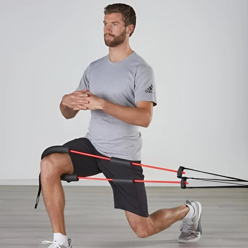 Training Belt Resistance Strap Adjustable Core Stability Tension Rope for Strength and Mobility Workouts  - 40lbs