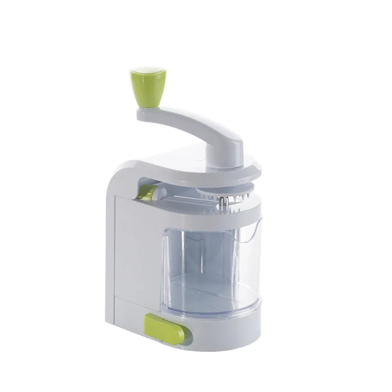 Manual Spiral Vegetable Cutter Multifunctional Fruit and Vegetable Noodle Slicer Pasta Maker – Green