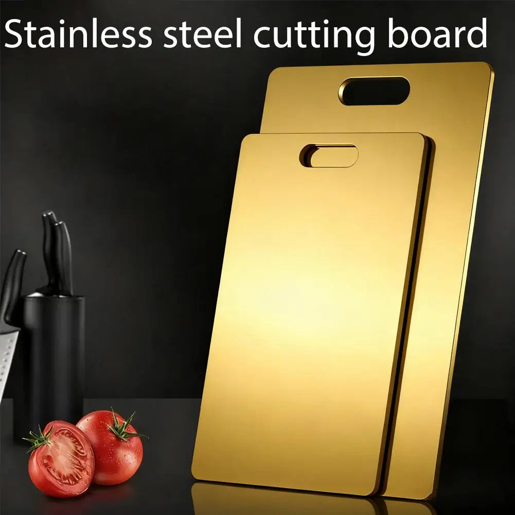 Stainless Steel Cutting Board 20 × 30cm 304 Food Grade Double-Sided Chopping Board