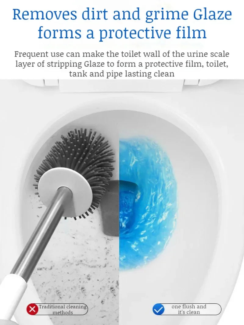 Toilet Bowl Cleaner Liquid High Efficiency Descaling and Deodorizing Solution - 1 Set