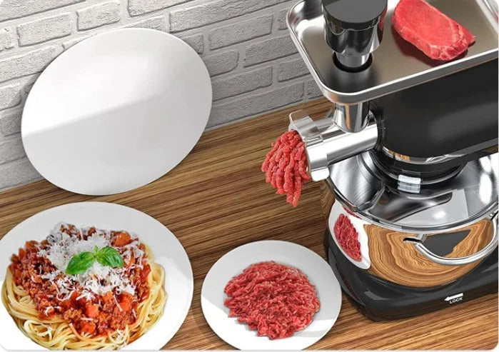Stand Mixer 8L Multifunction Electric Dough Kneader Meat Grinder Blender Machine – Black