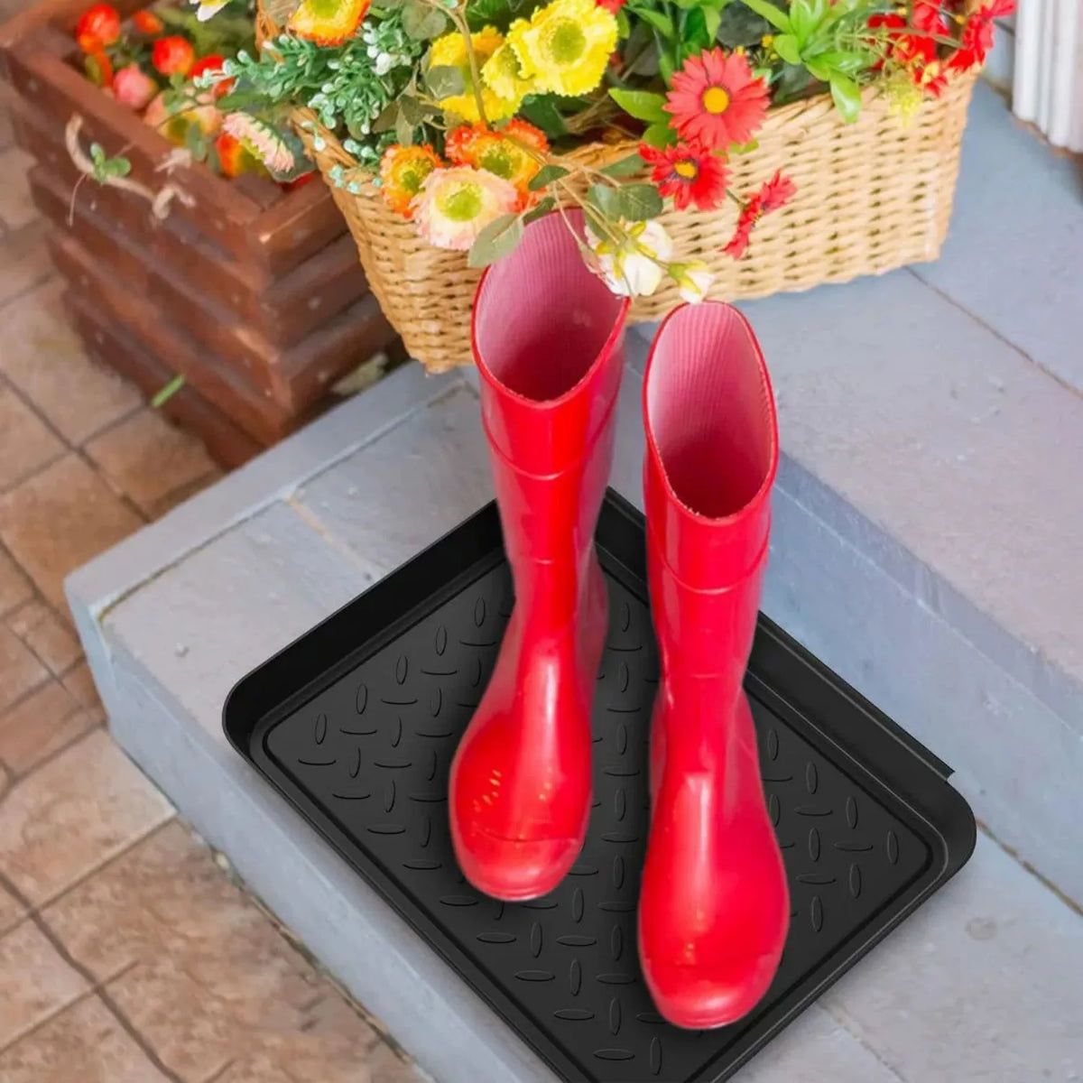 Storage Tray Set of 3 Plastic Trays Multipurpose Shoe and Household Organisers