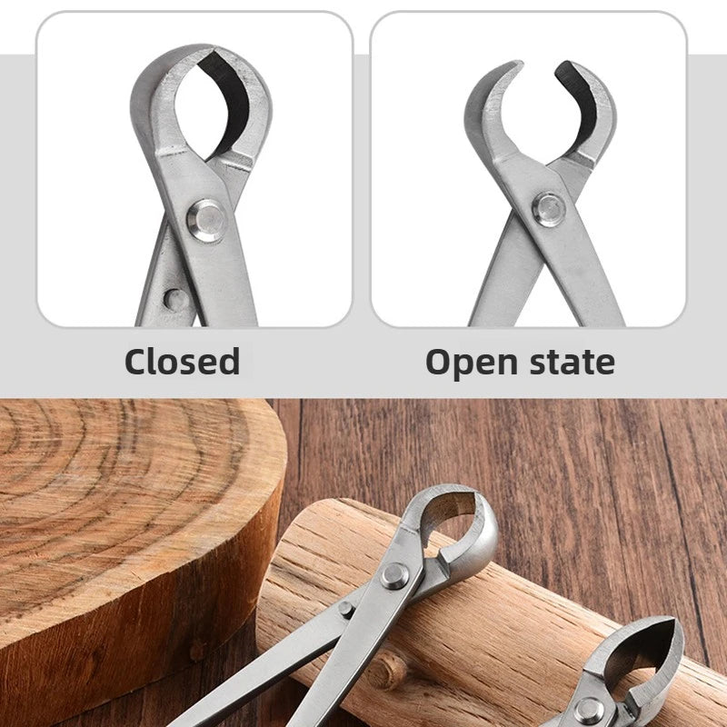 Bonsai Pruning Shears Set – 4-Piece Hand Pruner Scissors for Gardening & Tree Trimming