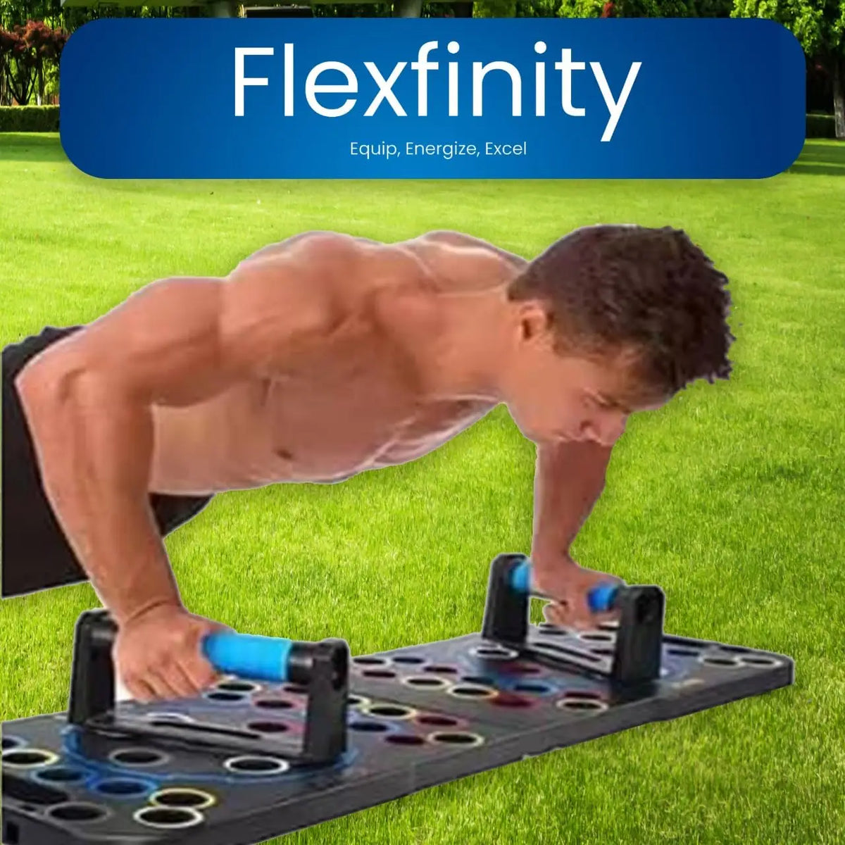 Push Up Support Board Multifunctional Foldable Training Board for Chest and Abdominal Workouts