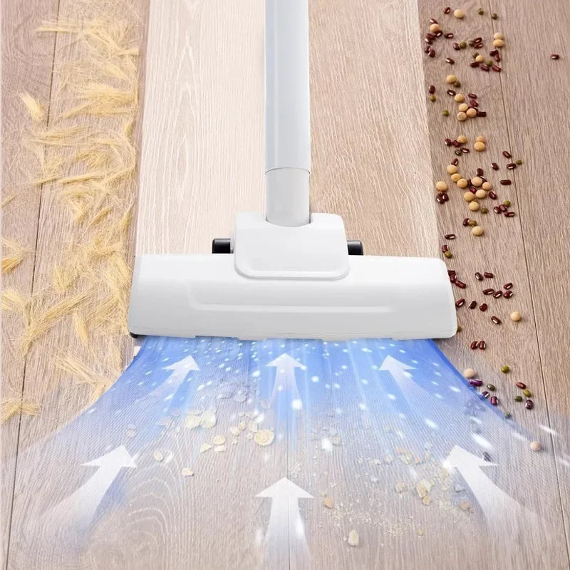 Cordless Vacuum Cleaner Rechargeable Wet and Dry Upright Floor Cleaner - Green