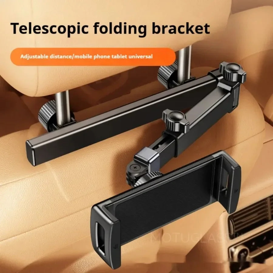 Tablet Holder Rotating Extension Arm Foldable Headrest Viewing Stand