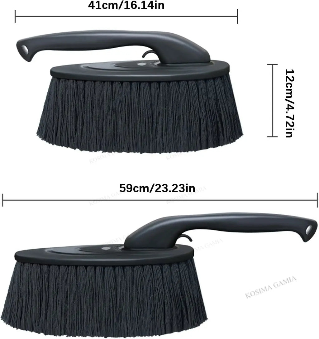 Car Duster 59cm Retractable 360° Rotating Microfiber Cleaning Mop Exterior Detailing Brush