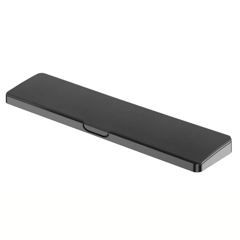 Ergonomic Keyboard Wrist Rest with Hidden Storage Compartment Memory Foam Wrist Support for Office and Gaming – Black