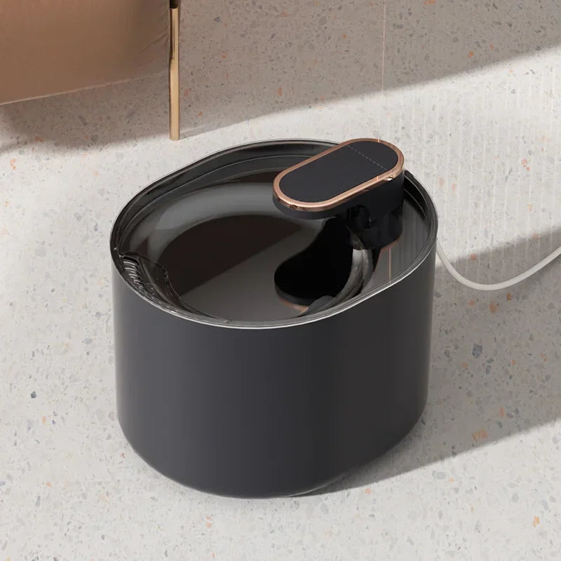 Pet Water Fountain 3L Automatic Motion Sensor Drinking Dispenser with LED Light and Quiet Pump