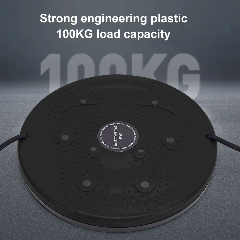 Fitness Twister Turntable Twist Board Wobble Board for Adults Abs Waist Twisting Disc for Slimming and Strengthening Waist