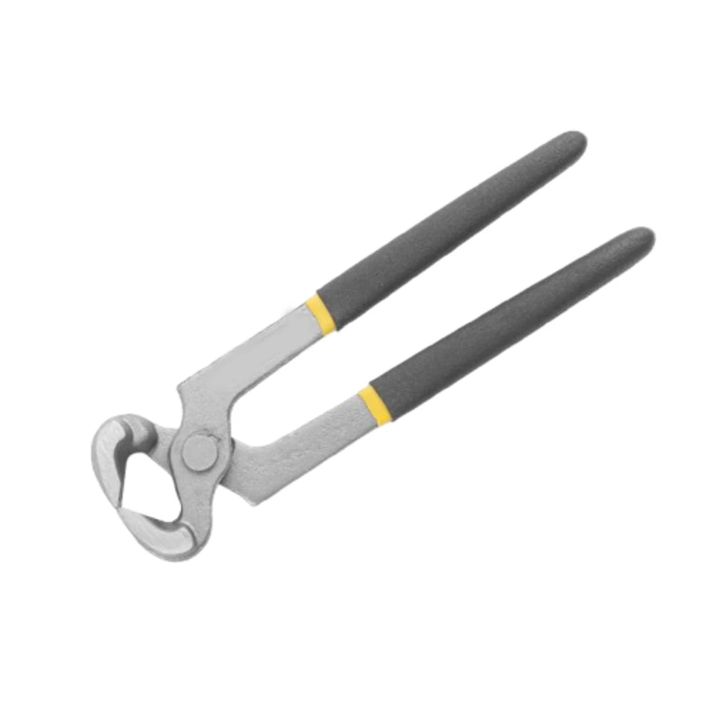 8 Inch Flat Nose End Cutting Pliers High Carbon Steel Non-Slip Grip Repair and Cutting Tool