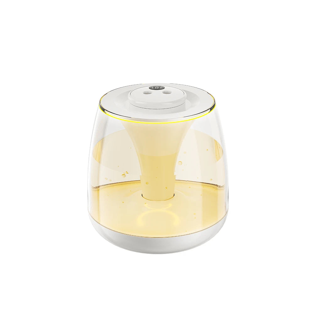 Portable USB Air Humidifier 3L Double Mist Aroma Diffuser Touch Control - White