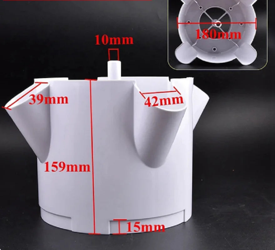 Hydroponic Tower 5 Layer Vertical Planting System with LED Grow Light