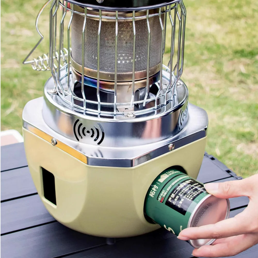 Portable Outdoor Cooking Stove 2300W Camping Cooker with Carry Storage Bag – Black
