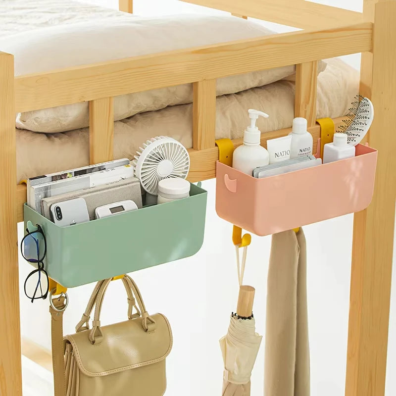 Storage Rack 31cm Hanging Bedside Organizer - White