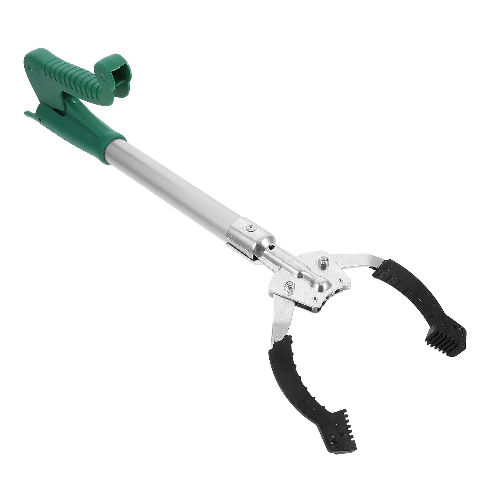 Trash Grabber Reacher Tool 40cm Ergonomic Pickup Stick Lightweight Cleaning Tool White