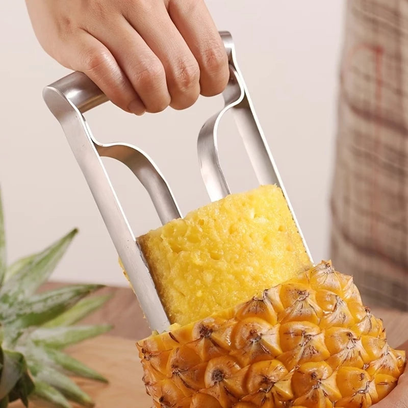 Stainless Steel Pineapple Corer Slicer Peeler Fruit Cutter Core Remover Kitchen Tool