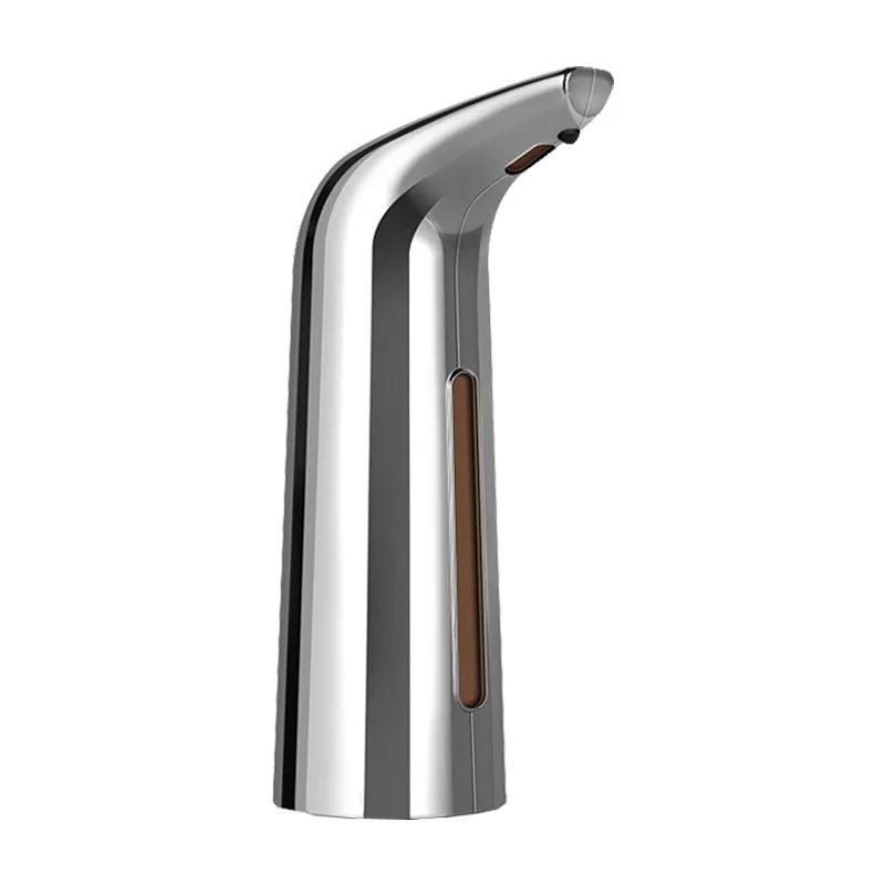 400ml Automatic Soap Dispenser Touchless Infrared Sensor Hands Free Liquid Sanitiser Dispenser – Silver