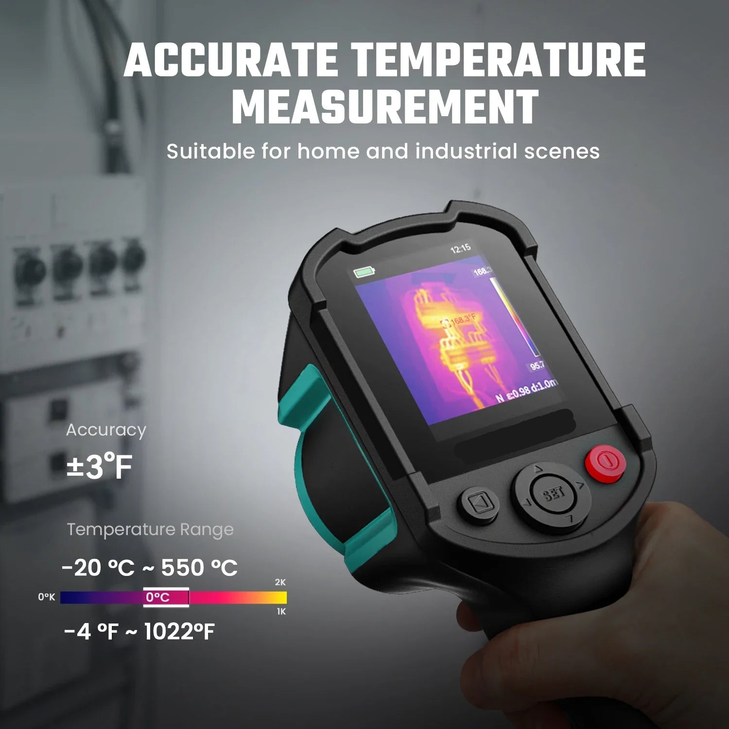 Infrared Thermal Imaging Camera TR10 Portable 192x192 Thermal Camera for Electronics Repair and Leak Detection