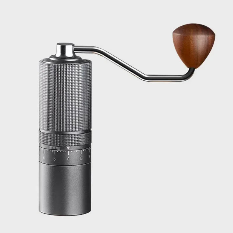 Manual Coffee Grinder 7 Core Stainless Steel Espresso Grinder - Gray