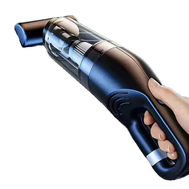 Vacuum Cleaner 10000Pa Cordless Handheld Rechargeable Dust Catcher Car and Home Use - Black