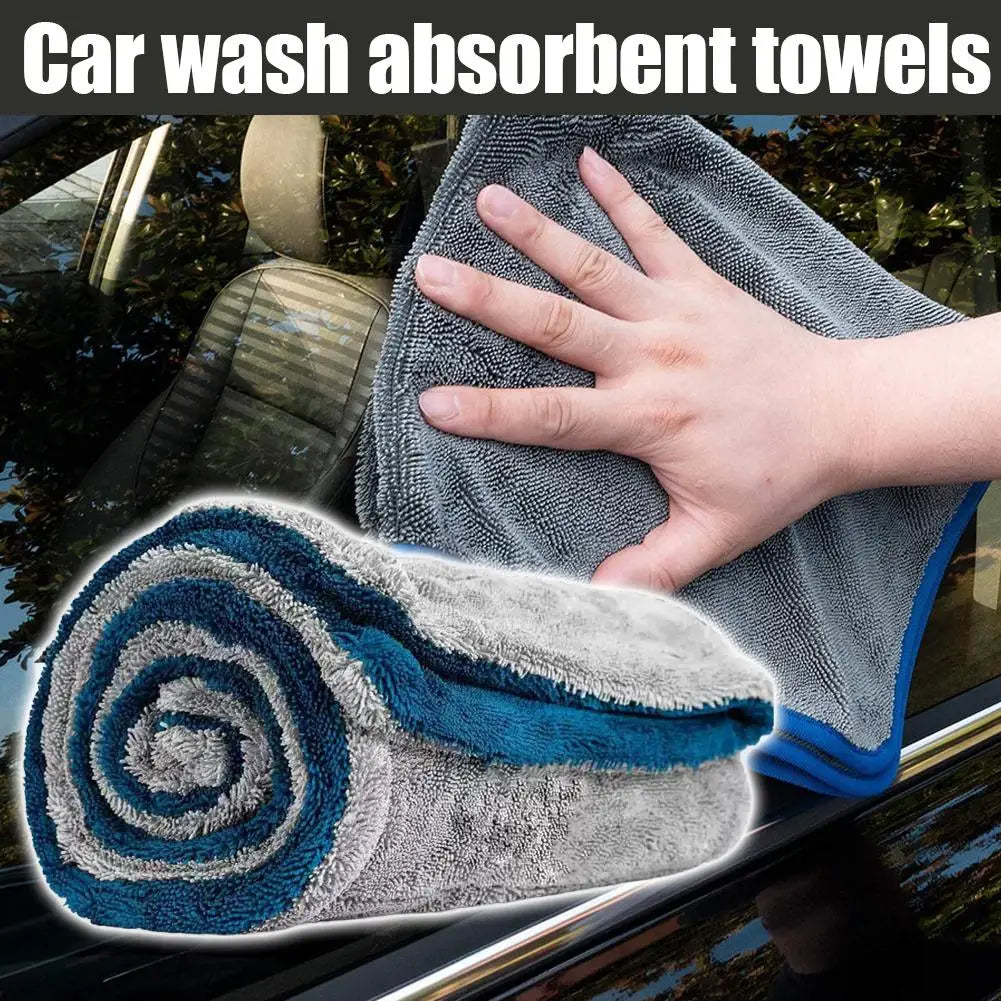 Microfiber Car Drying Towel 60x120cm 1400GSM Ultra Thick Absorbent Cloth 60 x 120cm